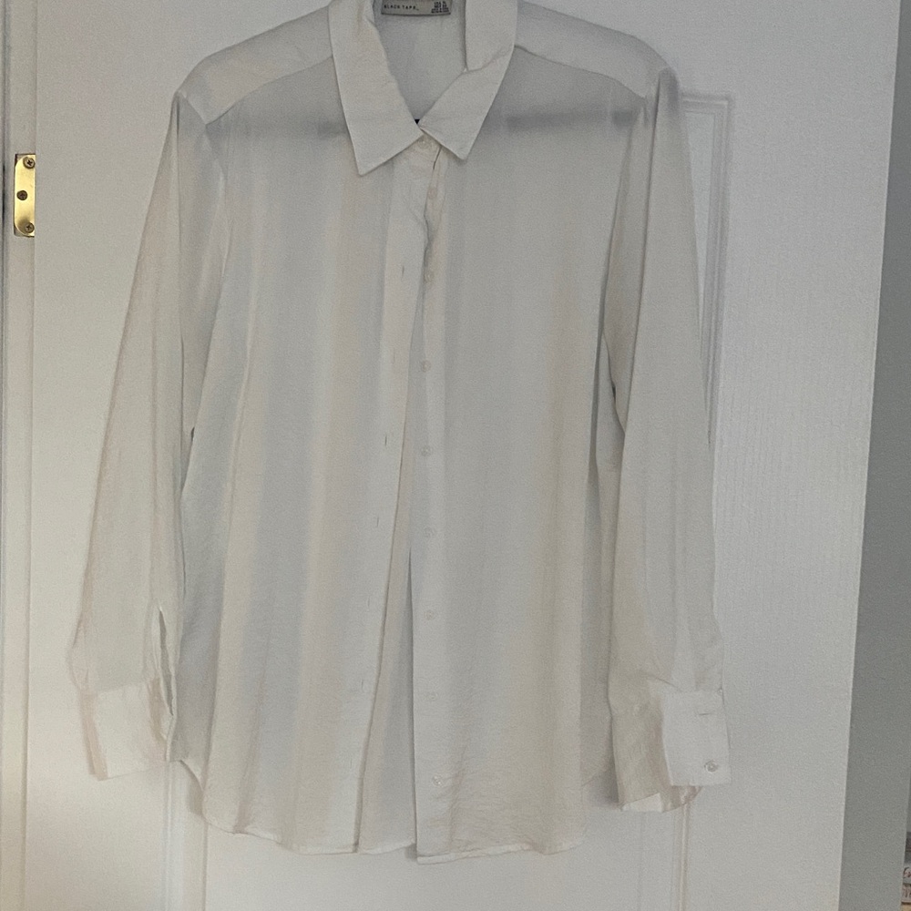 Black Tape White Women's Blouse